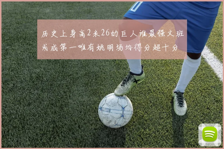 历史上身高2米26的巨人谁最强文班或成第一唯有姚明场均得分超十分