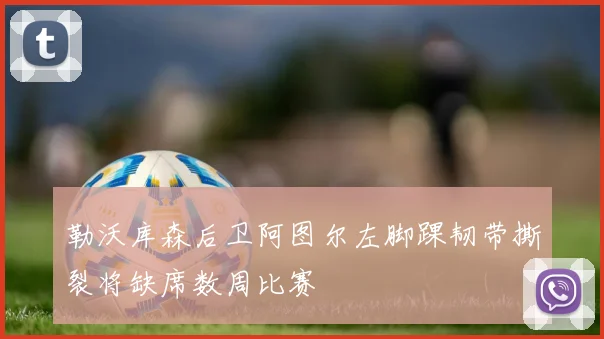 勒沃库森后卫阿图尔左脚踝韧带撕裂将缺席数周比赛